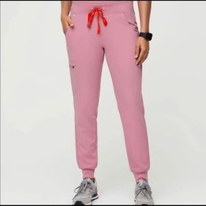 Fig scrubs - Chalk Pink Zamora Joggers